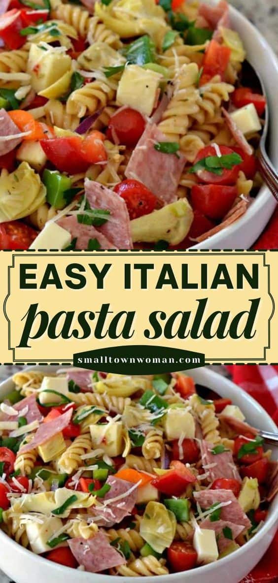 Easy Italian Pasta Salad ( A Quick and Easy Favorite)