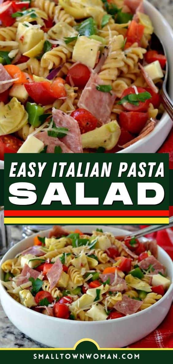 Easy Italian Pasta Salad ( A Quick and Easy Favorite)