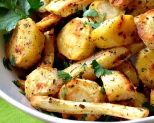 grilled parsnips