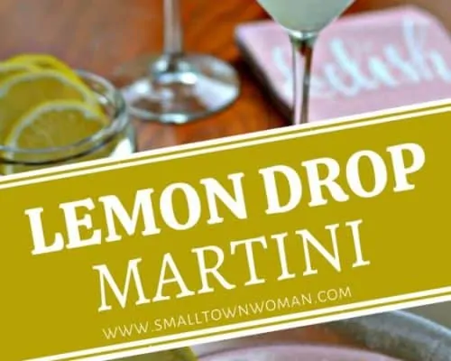 Martini de gota de limón