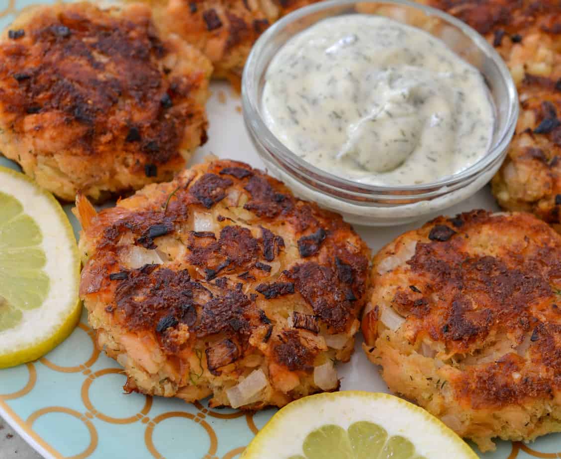 Sweet Potato Cakes with Smoked Salmon - Recipes by Anne