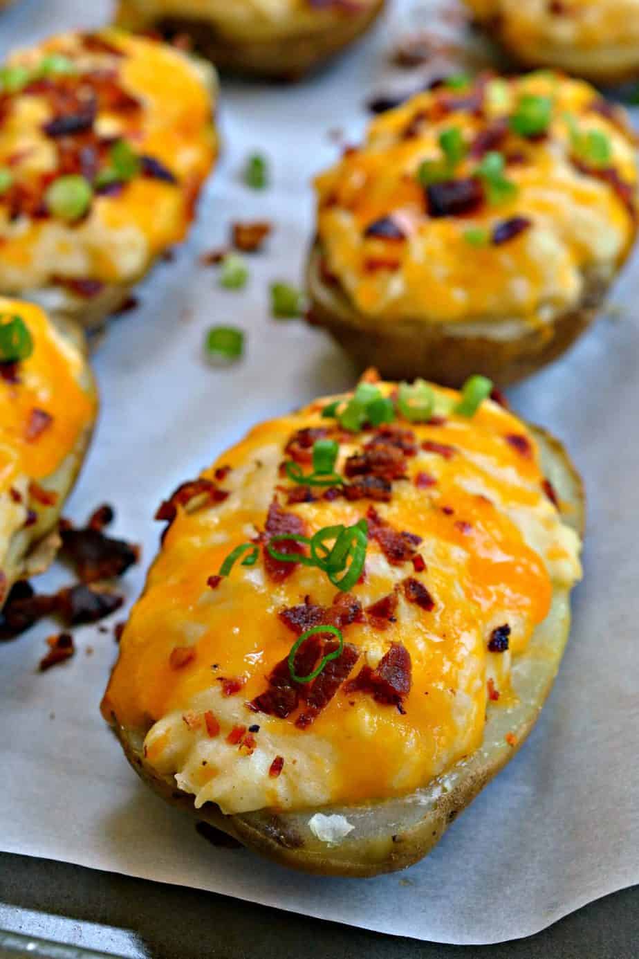 Twice Baked Potatoes Recipe | Small Town Woman