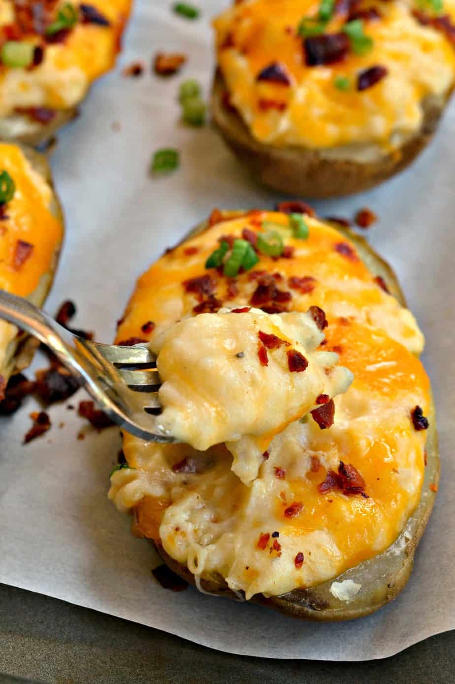 How to Make Twice Baked Potatoes | Small Town Woman
