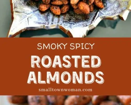 Smoky Spicy Roasted Almonds