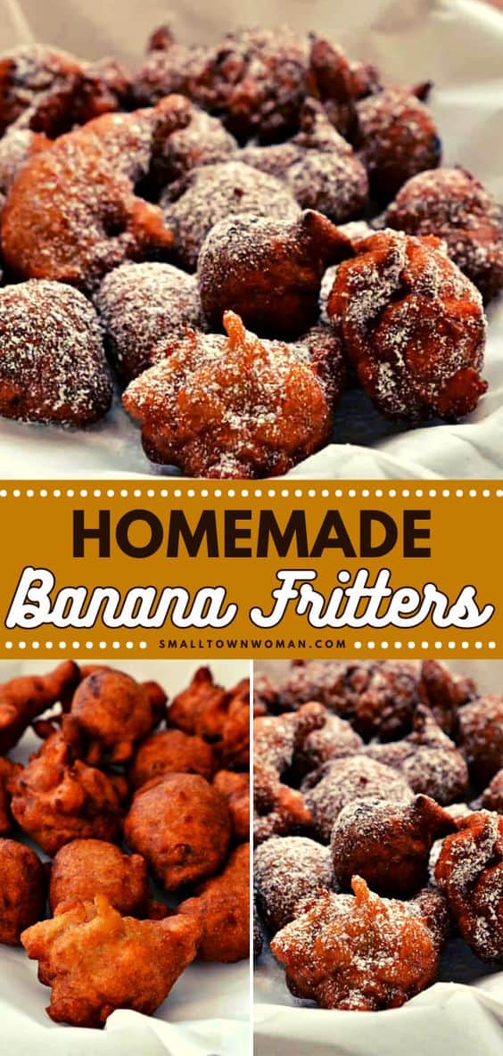 How to Make Homemade Banana Fritters | Small Town Woman