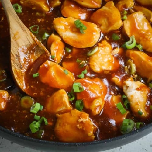 Easy Bourbon Chicken