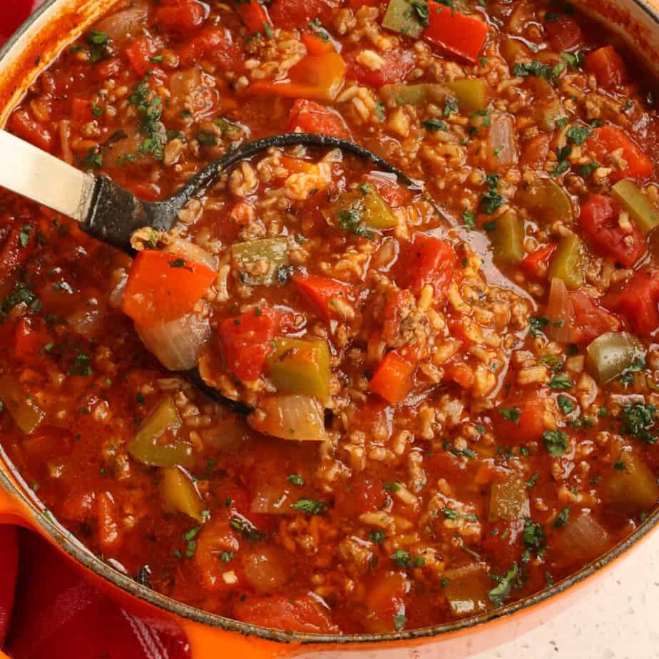 Stuffed Pepper Soup