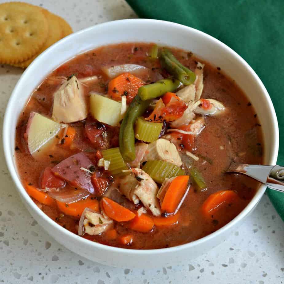 Chicken Vegetable Soup - Small Town Woman