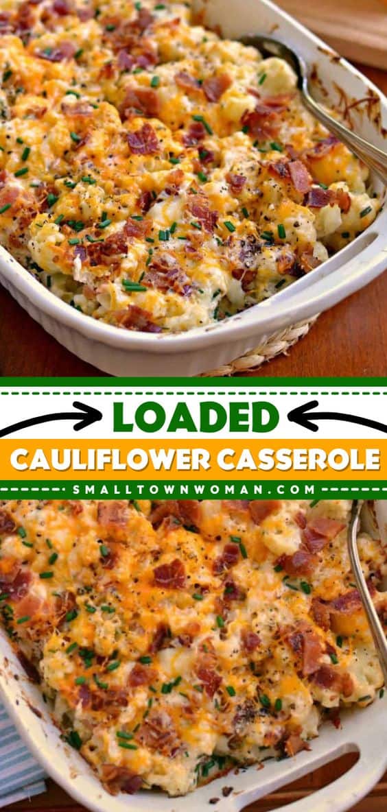Cauliflower Casserole Recipe (Low Carb)