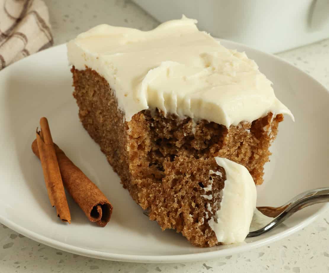 Paleo Spice Cake with Maple Cream Frosting - Texanerin Baking