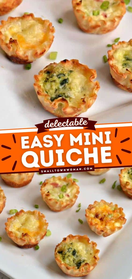 How to Make Homemade Mini Quiche | Small Town Woman