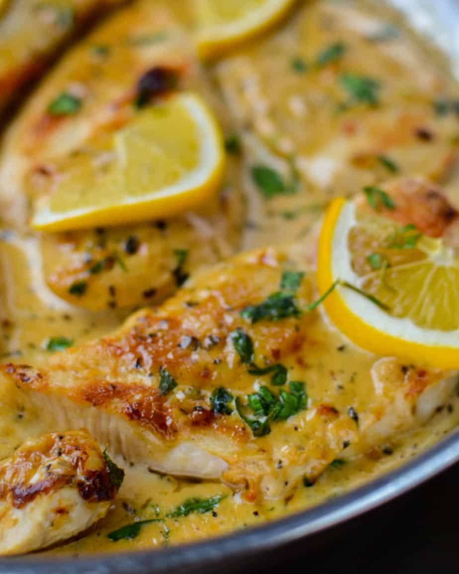 Lemon Basil Chicken Recipe