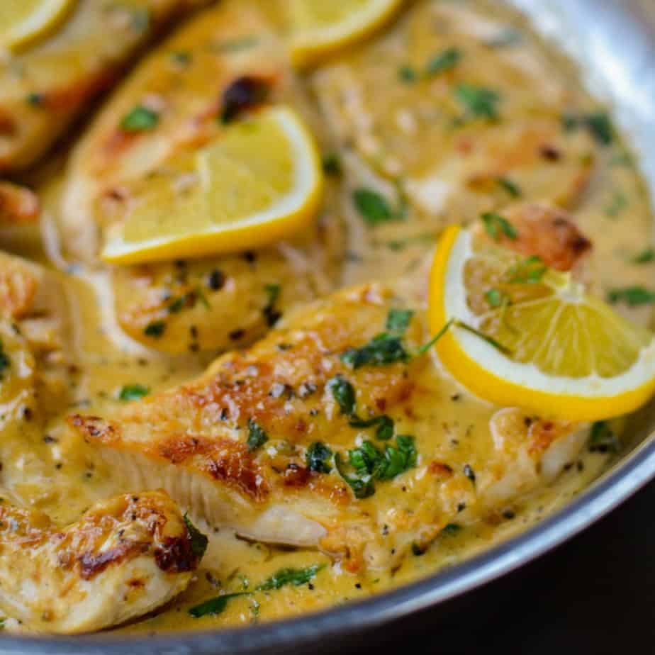 Lemon Basil Chicken Recipe