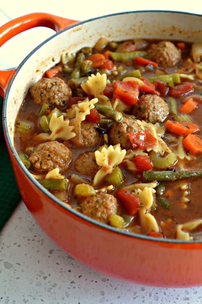 Meatball Soup - Small Town Woman