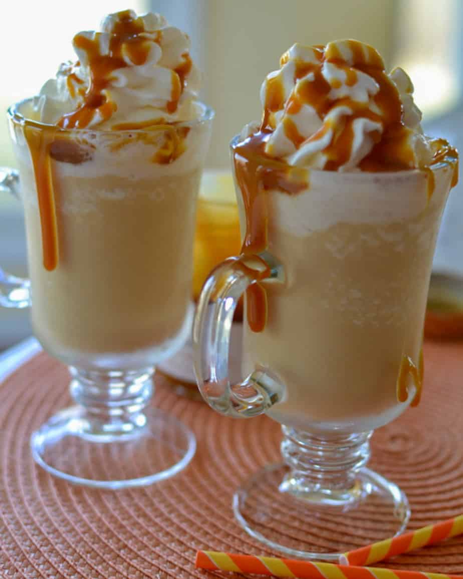 How to make the best homemade salted caramel frappuccino ever!