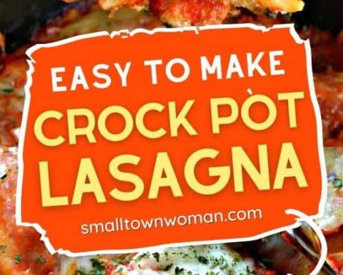 Crock Pot Lasagna