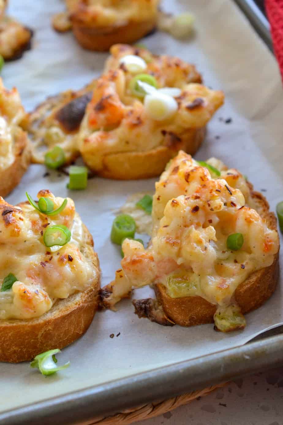 Baked Shrimp Toast Small Town Woman