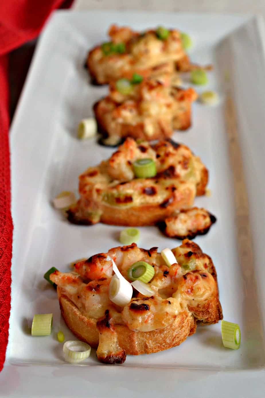 Baked Shrimp Toast Small Town Woman