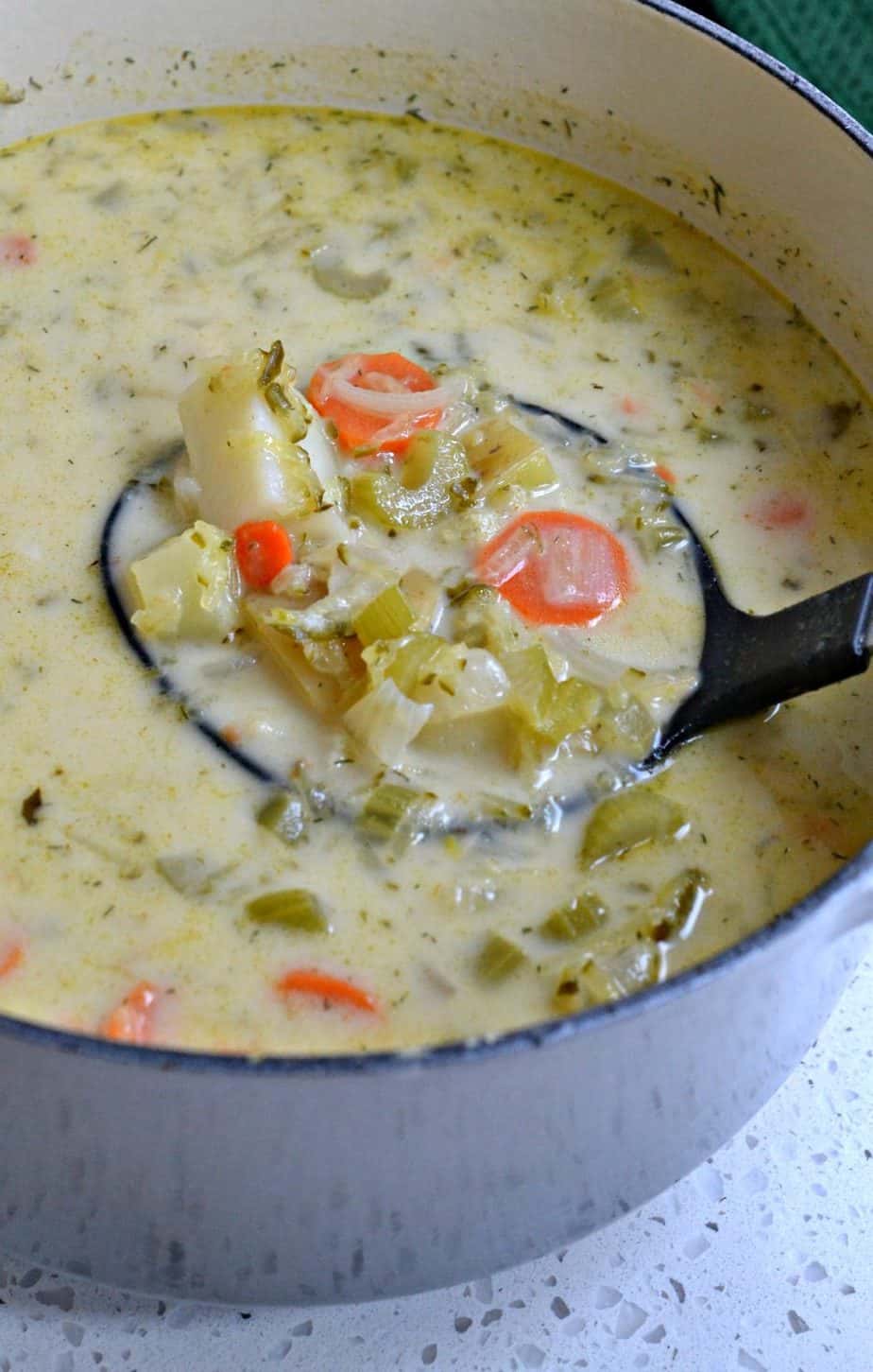 Creamy Dill Pickle Soup | Small Town Woman