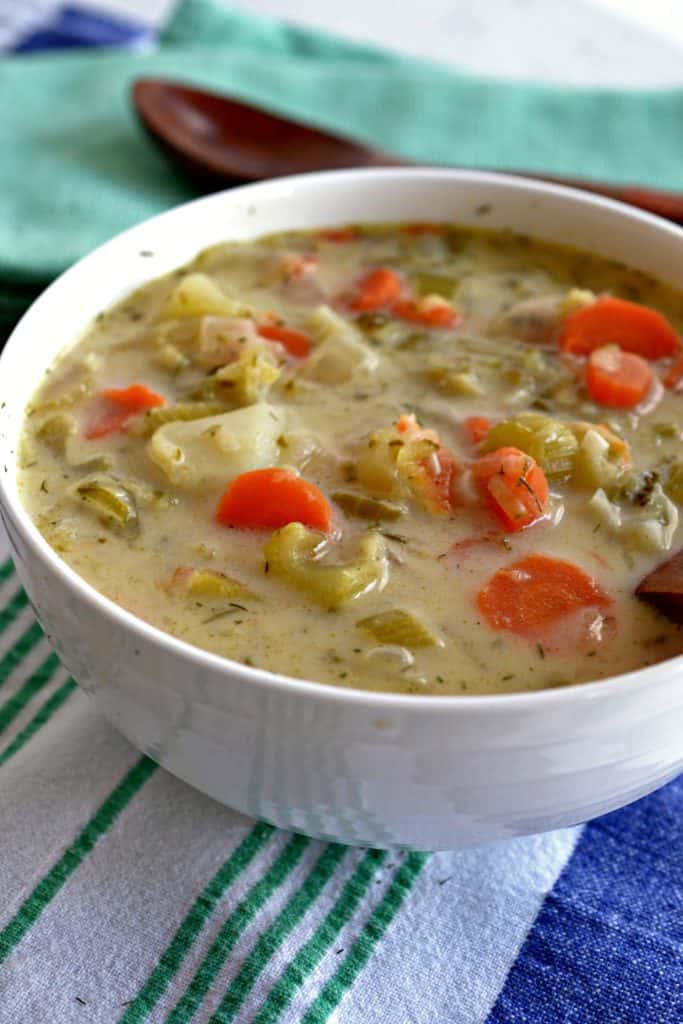 Creamy Dill Pickle Soup | Small Town Woman