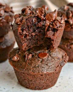 Double Chocolate Chip Muffins