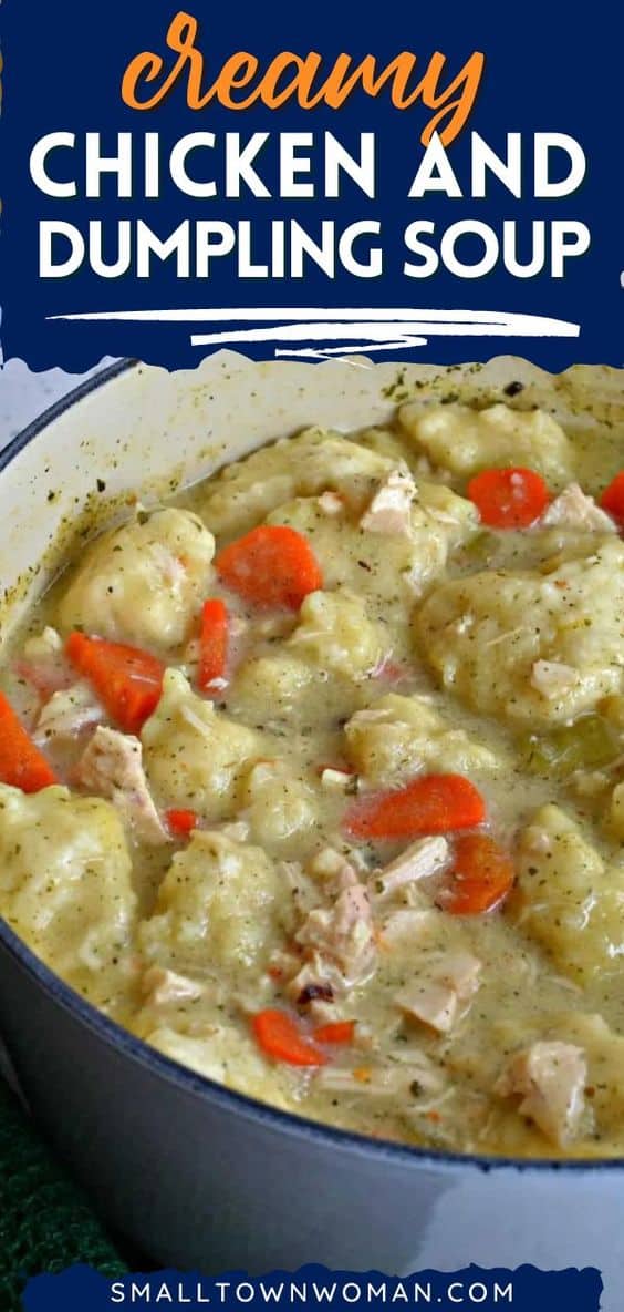 Chicken and Dumpling Soup - Small Town Woman