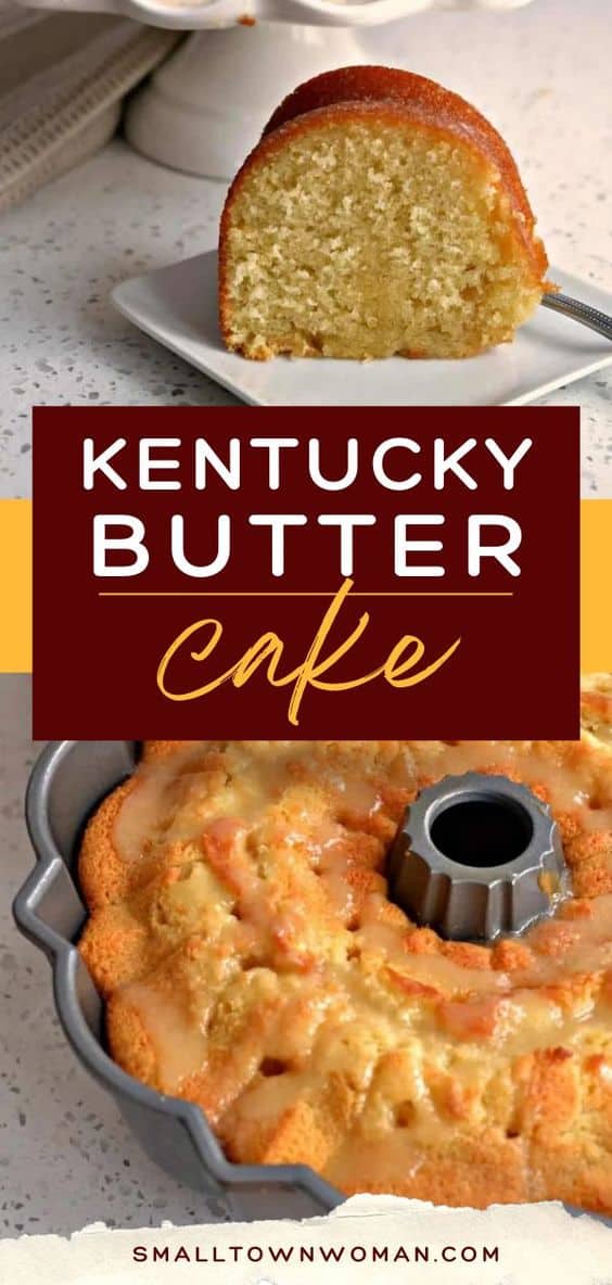 Kentucky Butter Cake Recipe Small Town Woman