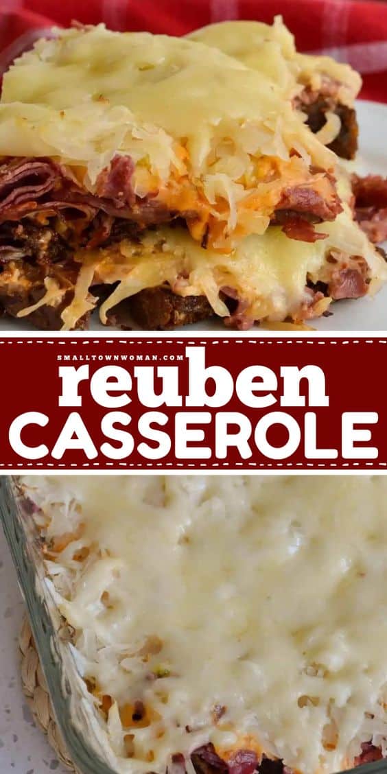 Homemade Reuben Casserole | Small Town Woman