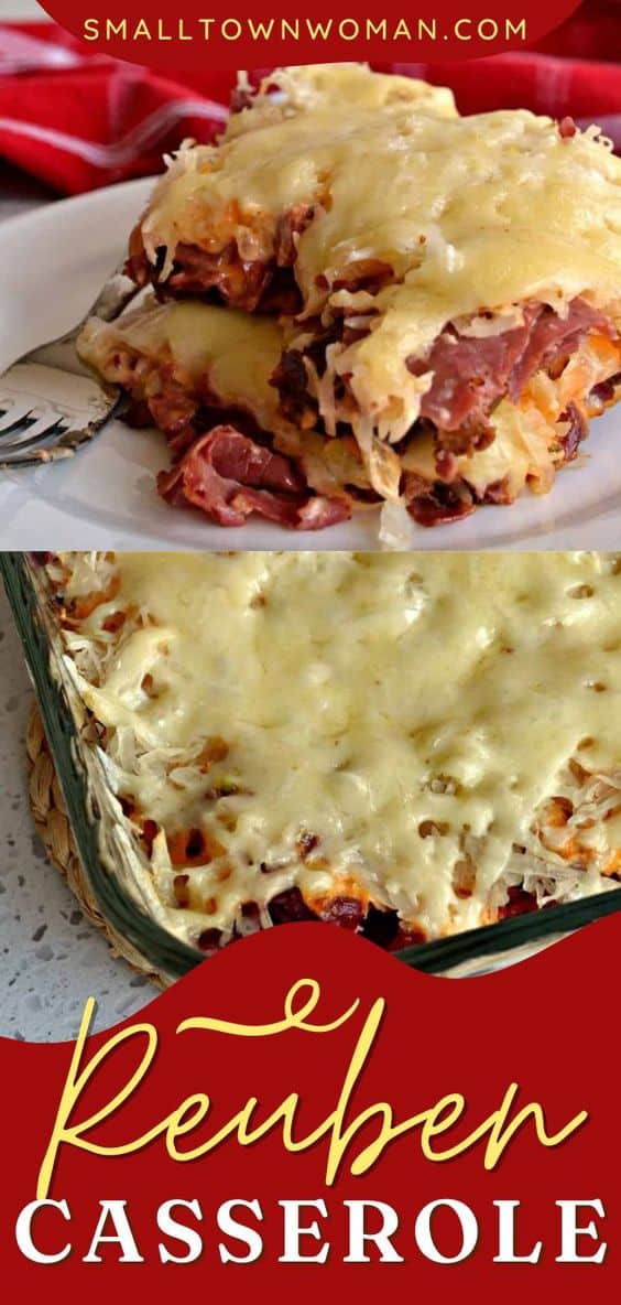 Homemade Reuben Casserole | Small Town Woman