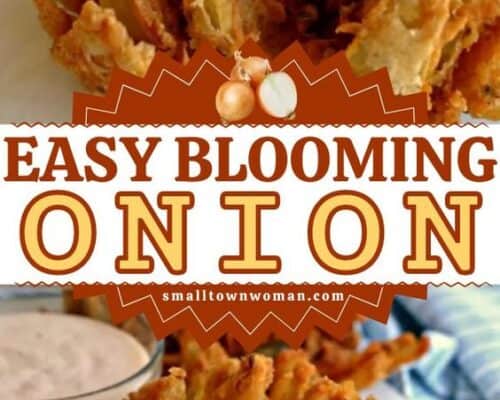 Easy Blooming Onion Small Town Woman