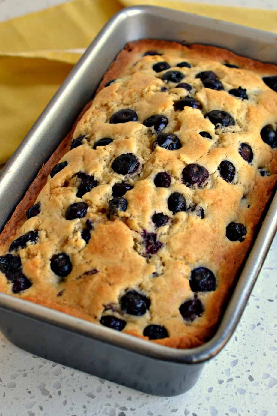 Easy Lemon Blueberry Bread with a Lemon Glaze Small Town Woman