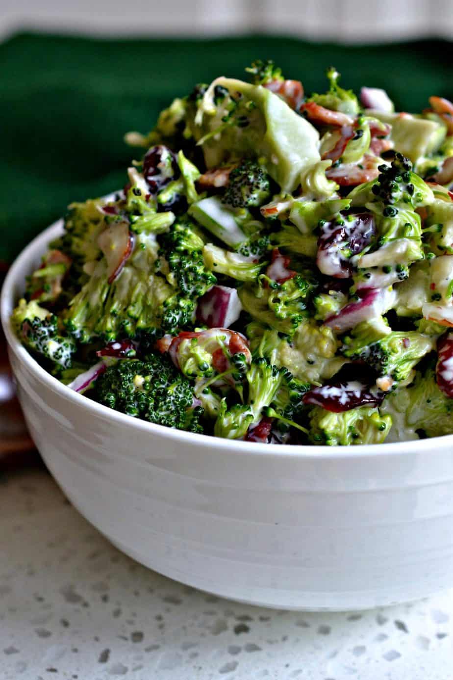 Easy Summer Broccoli Salad Recipe Small Town Woman