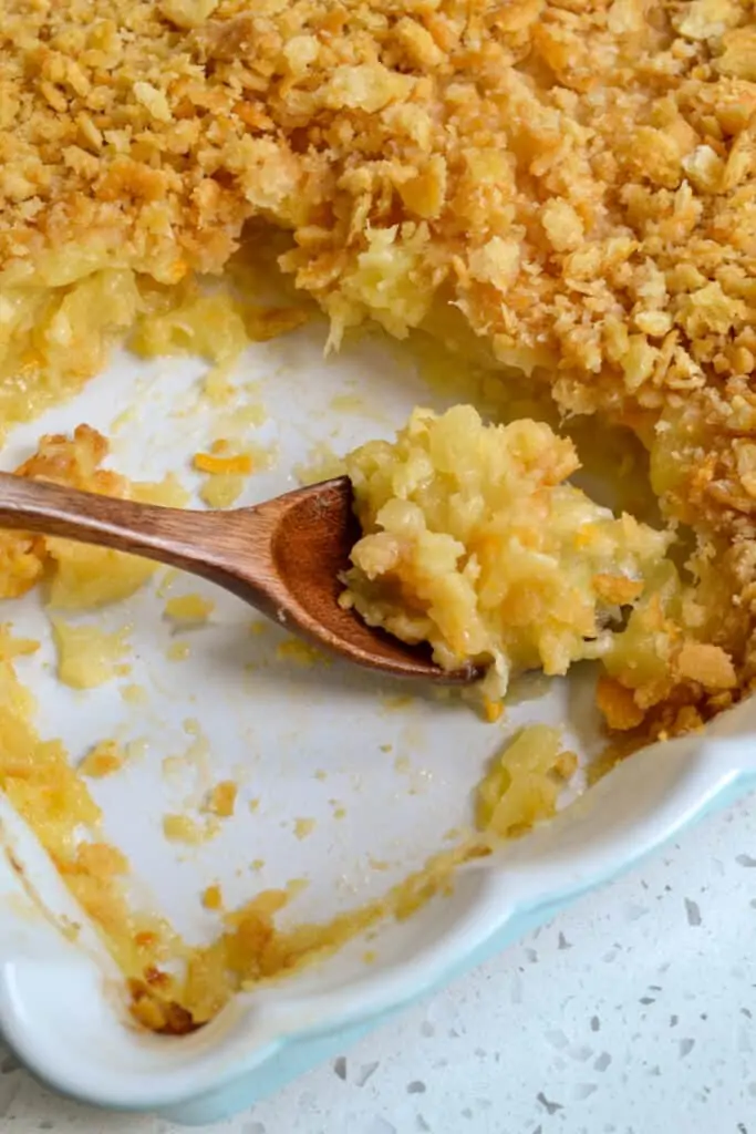 Cheesy Pineapple Casserole