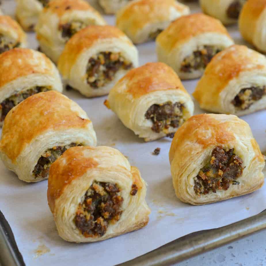 Sausage Rolls Recipe | Small Town Woman