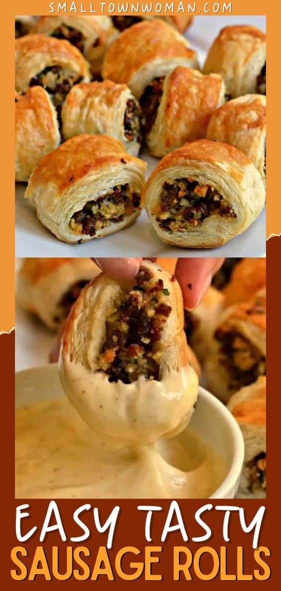Sausage Rolls Recipe | Small Town Woman