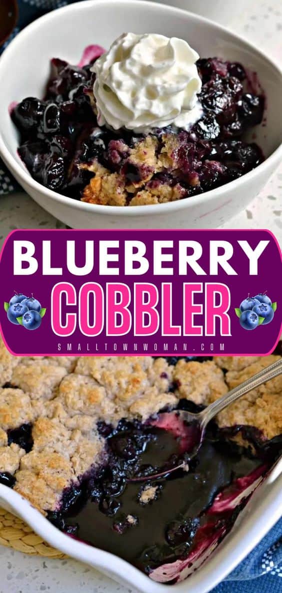 The Best Blueberry Cobbler Recipe