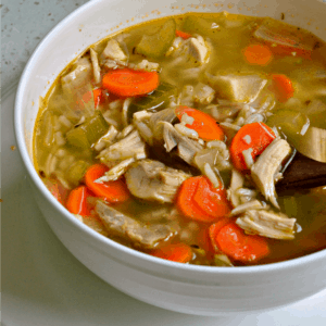 Chicken and Rice Soup Recipe | Small Town Woman