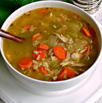 Chicken and Rice Soup (easy comfort food at its best)