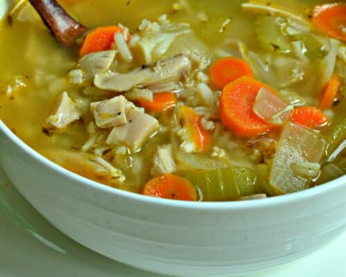 Chicken and Rice Soup (easy comfort food at its best)