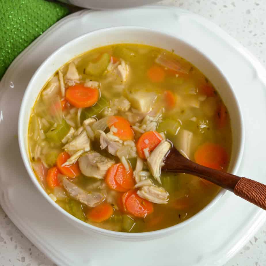 Chicken Vegetable Soup - Small Town Woman