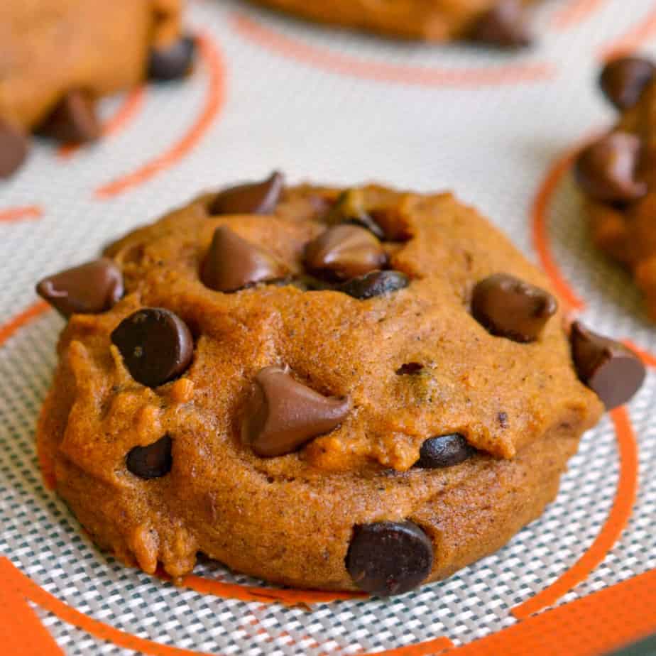 Chocolate Chip Pumpkin Cookies