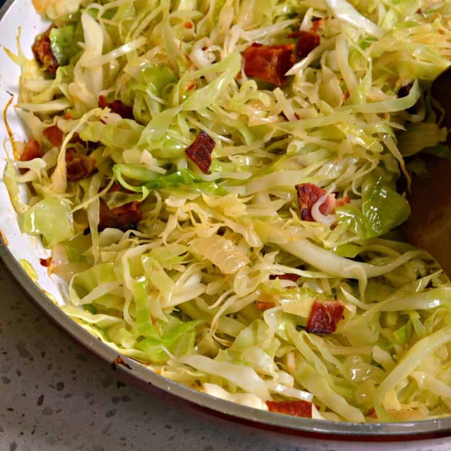 Easy Fried Cabbage Recipe | Small Town Woman