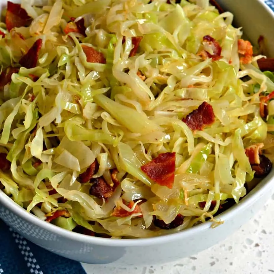 Easy Fried Cabbage Recipe | Small Town Woman