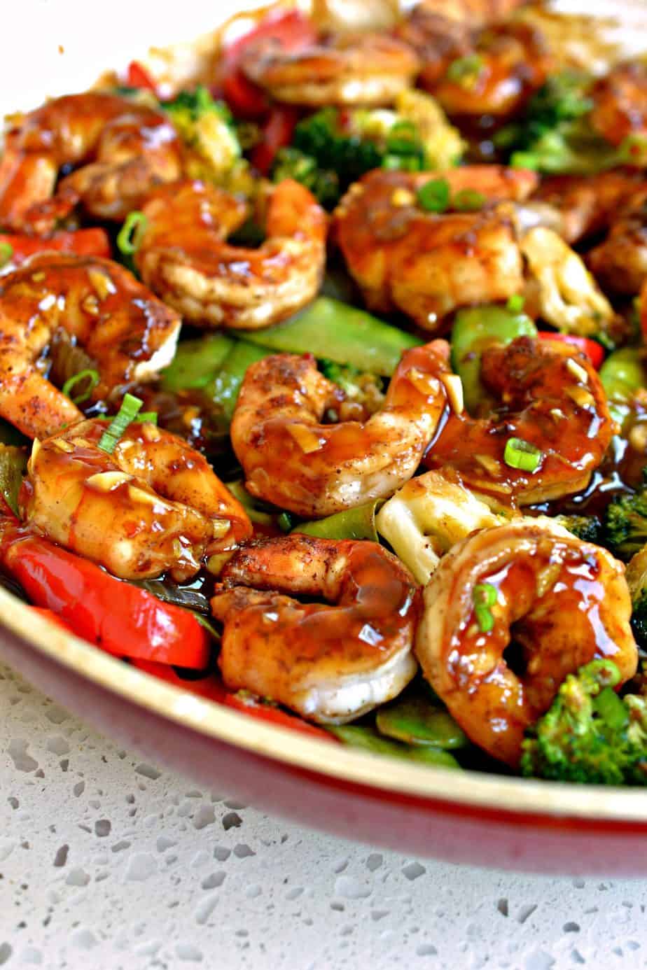 Shrimp Stir Fry – A Couple Cooks