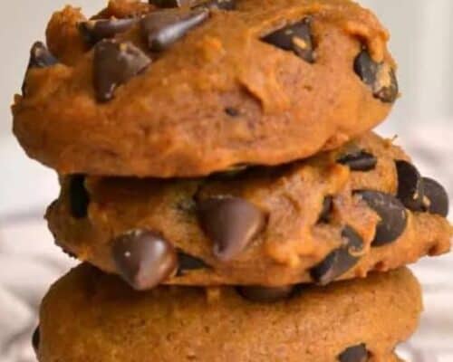 Pumpkin Chocolate Chip Cookies