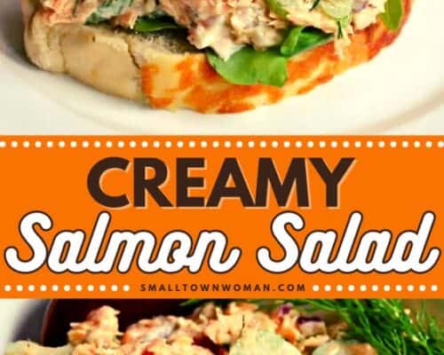 Salmon Salad Small Town Woman