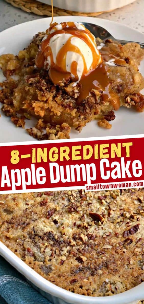 Apple Dump Cake | Small Town Woman