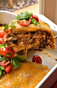 Beef Enchilada Casserole