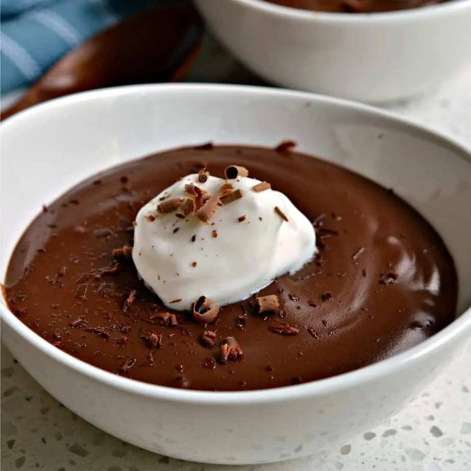 Easy Chocolate Pudding (No Egg) | Small Town Woman