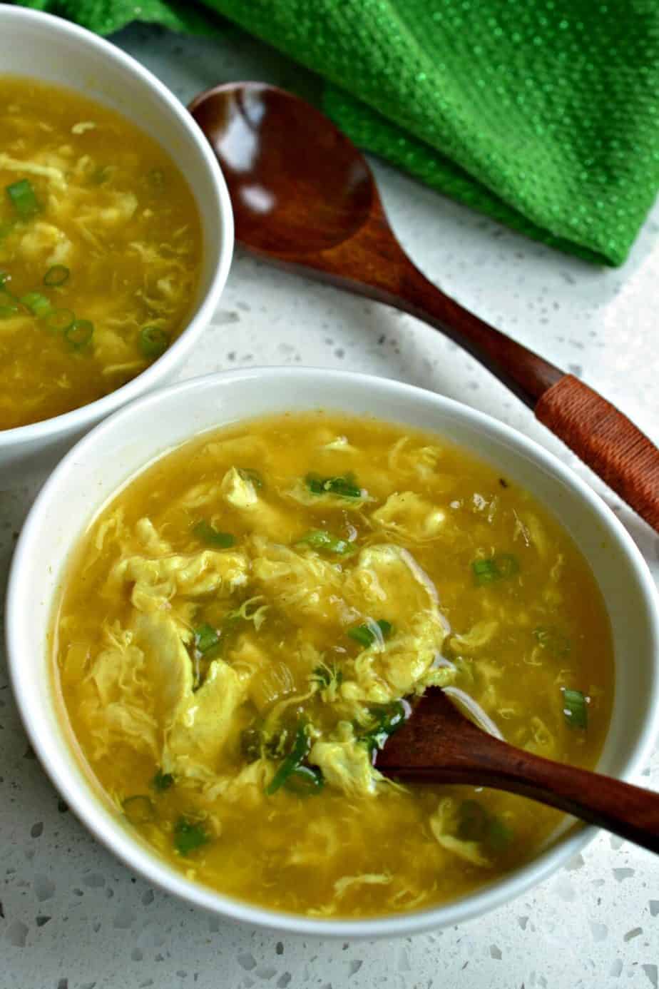 Easy Egg Drop Soup | Small Town Woman